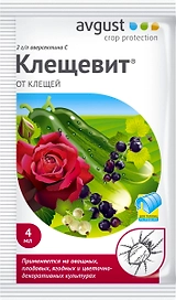 Средство защитное от вредителей Avgust Клещевит 4 мл