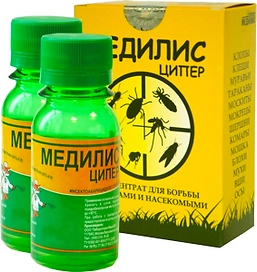 Средство защитное от вредителей Медилис ЦИПЕР 2х50мл