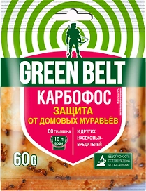 Средство защитное от домовых муравьев GREEN BELT Карбофос GREEN BELT 60 г