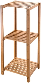 Стеллаж универсальный бамбук 80х28,2х,31,1 см коричневый 
