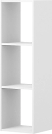 Стеллаж универсальный ФЕЛИКС ЛДСП 124х37х34 см белый