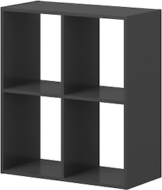 Стеллаж универсальный ФЕЛИКС ЛДСП 83х73х34 см антрацит