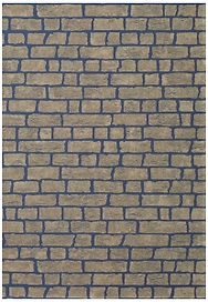 Панель ДВП листовая Кирпич коричневый 1220х2440х6 мм