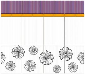Панель ПВХ листовая комплект Aster 250х2650х4 мм 4 шт