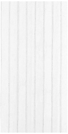 Панель ДВП листовая Белая рейка 1220х2440х3 мм