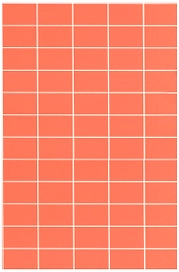 Панель ДВП листовая Коралловый кафель 1220х2440х3 мм