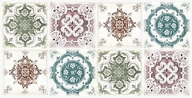 Панель ПВХ листовая Кавказ 480х960х3 мм