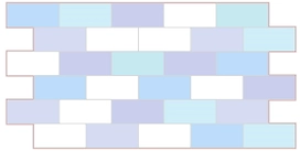 Панель ПВХ листовая Нюаж 484х966х3 мм