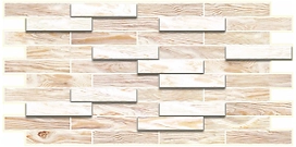 Панель ПВХ листовая Дуб Беленый 480х980х6 мм