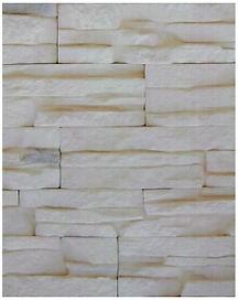 Панель ПВХ листовая Светлый сланец 250х2700х8 мм