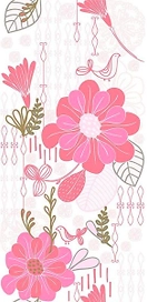 Панель ПВХ Бежево-Розовый 250х2700х8 мм