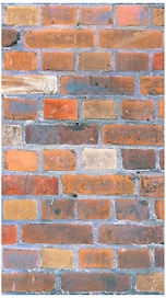 Панель ПВХ листовая комплект FUN BRICK 350х2700х3 мм 3 шт