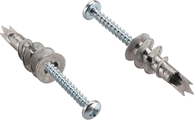 Анкер для гипсокартона с шурупом DRIVA металл  (10 шт.)