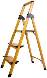 Стремянка алюминиевая 3 ступени 108 см