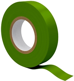 Изолента REV 15мм х 20 м х 0,13 мм зеленая 