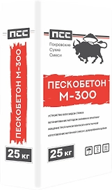 Пескобетон ПСС M300 25 кг