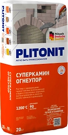 Кладочная смесь PLITONIT СуперКамин ОгнеУпор 20 кг