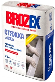 Стяжка цементная BROZEX NF 40 25 кг