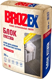 Кладочная смесь BROZEX КСБ-17 базовый 25 кг