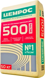 Цемент EuroCement 500 ПЛЮС цем ii/а-ш 42,5н М500 50 кг
