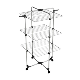 Сушилка для белья gimi напольная Modular 3 серебристая