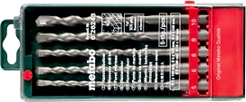 Набор буров по бетону Metabo SDS-plus 5-10 мм 160 мм 5 шт