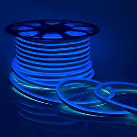 Гибкий неон Apeyron Electrics 10-212 108LED IP65 220 В 6 Вт синий 1 м