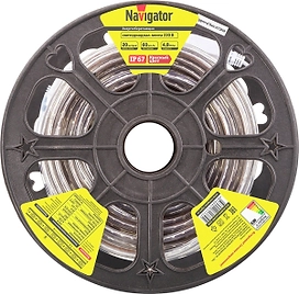 Светодиодная лента Navigator 60 шт IP67 220В 4,8 Вт красный 1 м