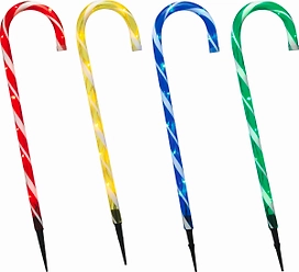 Световая фигура Трость 4х10 LED IP44 55 см многоцветный