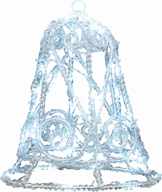 Световая фигура Колокол 50 LED IP44 30 см холодный белый