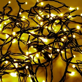 Гирлянда нить SH LIGHTS 120 LED шампань 12 м