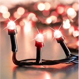 Гирлянда нить B&H 100 LED красный 10 м