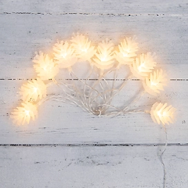 Гирлянда нить NEON-NIGHT 10 ламп теплый-белый 1,5 м