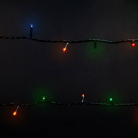 Гирлянда нить SH LIGHTS 300 LED Вариант №2 мультиколор 15 м