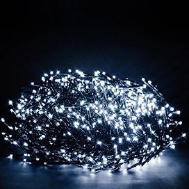 Гирлянда Мишура 500 LED холодный белый 9 м