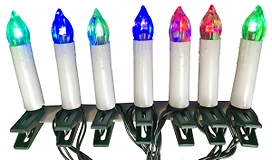 Гирлянда нить 16 LED многоцветный 2,25 м