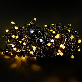 Гирлянда наружная занавес GLOS IE 120 LED теплый белый 10 м