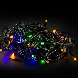 Гирлянда наружная SYSTEM OUT Сосульки 50 LED мульти 2,4 м