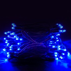 Гирлянда наружная SYSTEM PROF Нить 100 LED синяя 10 м