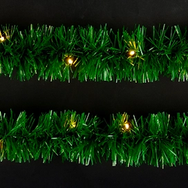 Гирлянда мишура Glos 50 LED теплый белый 5 м