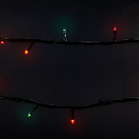 Гирлянда уличная SH Lights 200 LED разноцветная 10 м с контроллером