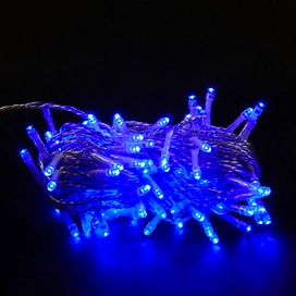 Гирлянда уличная SH Lights 120 LED синяя 14 м