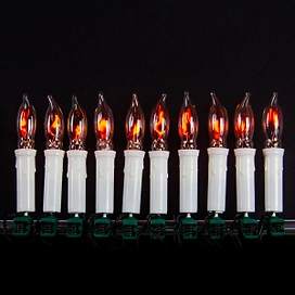 Гирлянда нить SH LIGHTS 10 LED эмитация огня 2,7 м