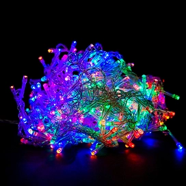 Гирлянда занавес SH LIGHTS 368 LED мультиколор 1,5х1,5 м