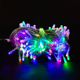 Гирлянда нить SH LIGHTS 120 LED мультиколор 12 м