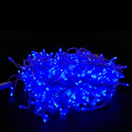 Гирлянда занавес SH LIGHTS 500 LED синий 2,5х1,5 м