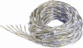 Гирлянда уличная Бегущие огни 384 LED холодный белый