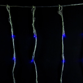 Гирлянда занавес SH LIGHTS 300 LED синий 1,5 х2,2 м