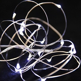 Гирлянда нить SH LIGHTS 20 LED белый 1,9 м