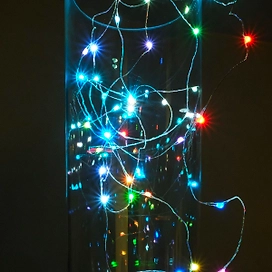 Гирлянда лучи SH LIGHTS 120 LED мультиколор 2 м